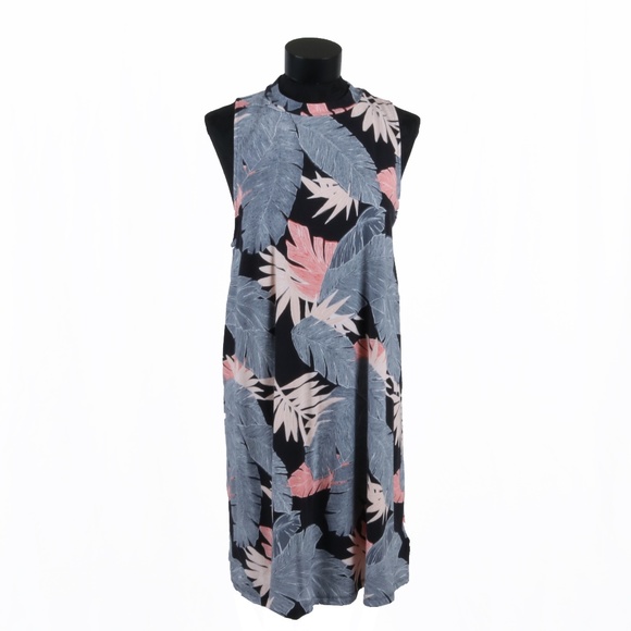 CLEARANCE! Vans print high neck racer back dress - Picture 1 of 5